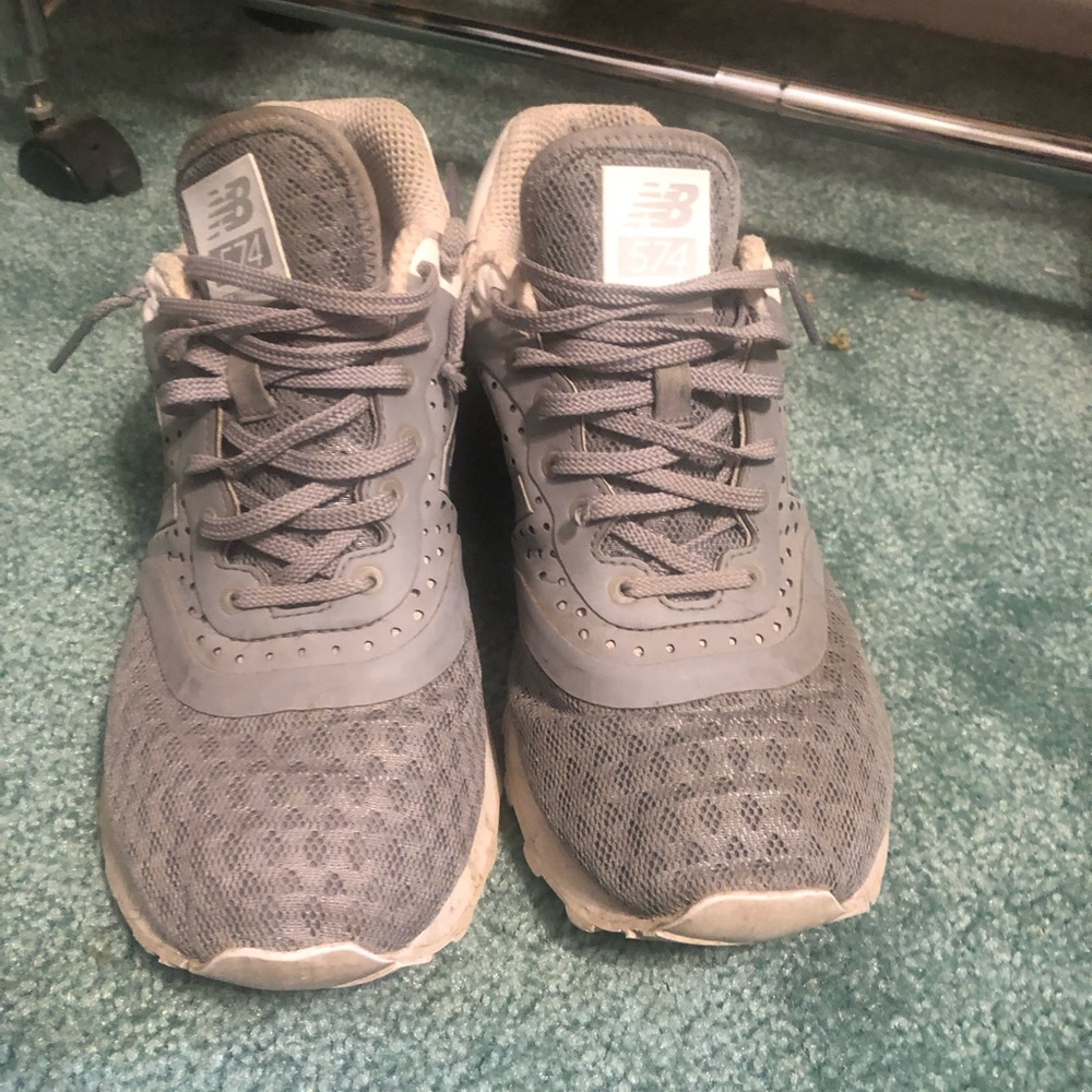 New balance grey white 10 mens